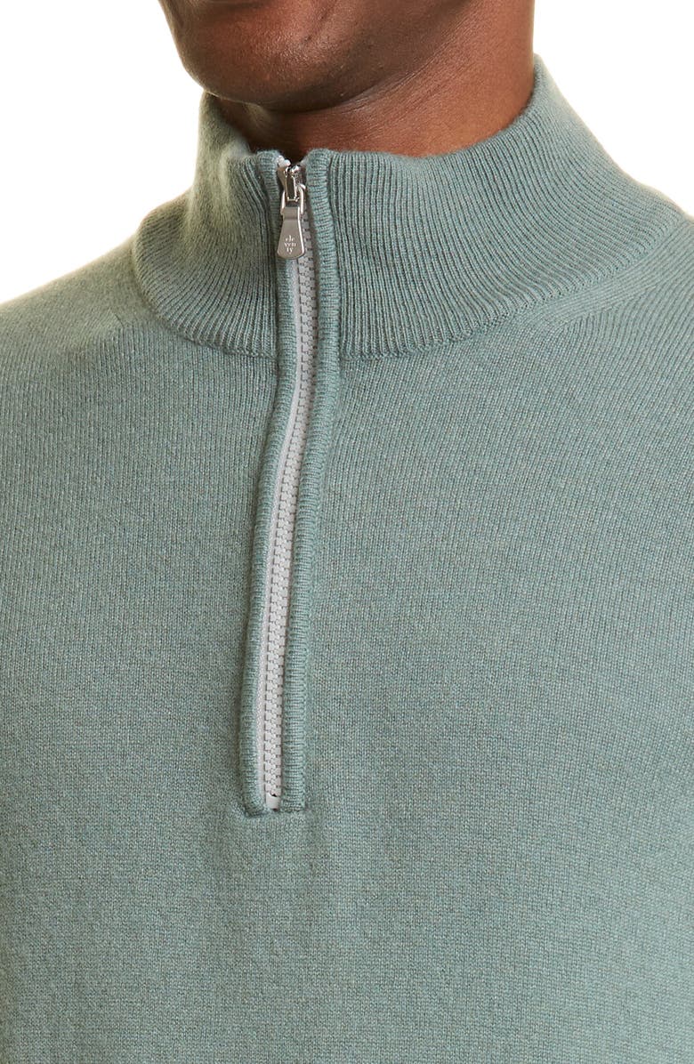 Eleventy Cashmere Quarter Zip Pullover, Alternate, color,