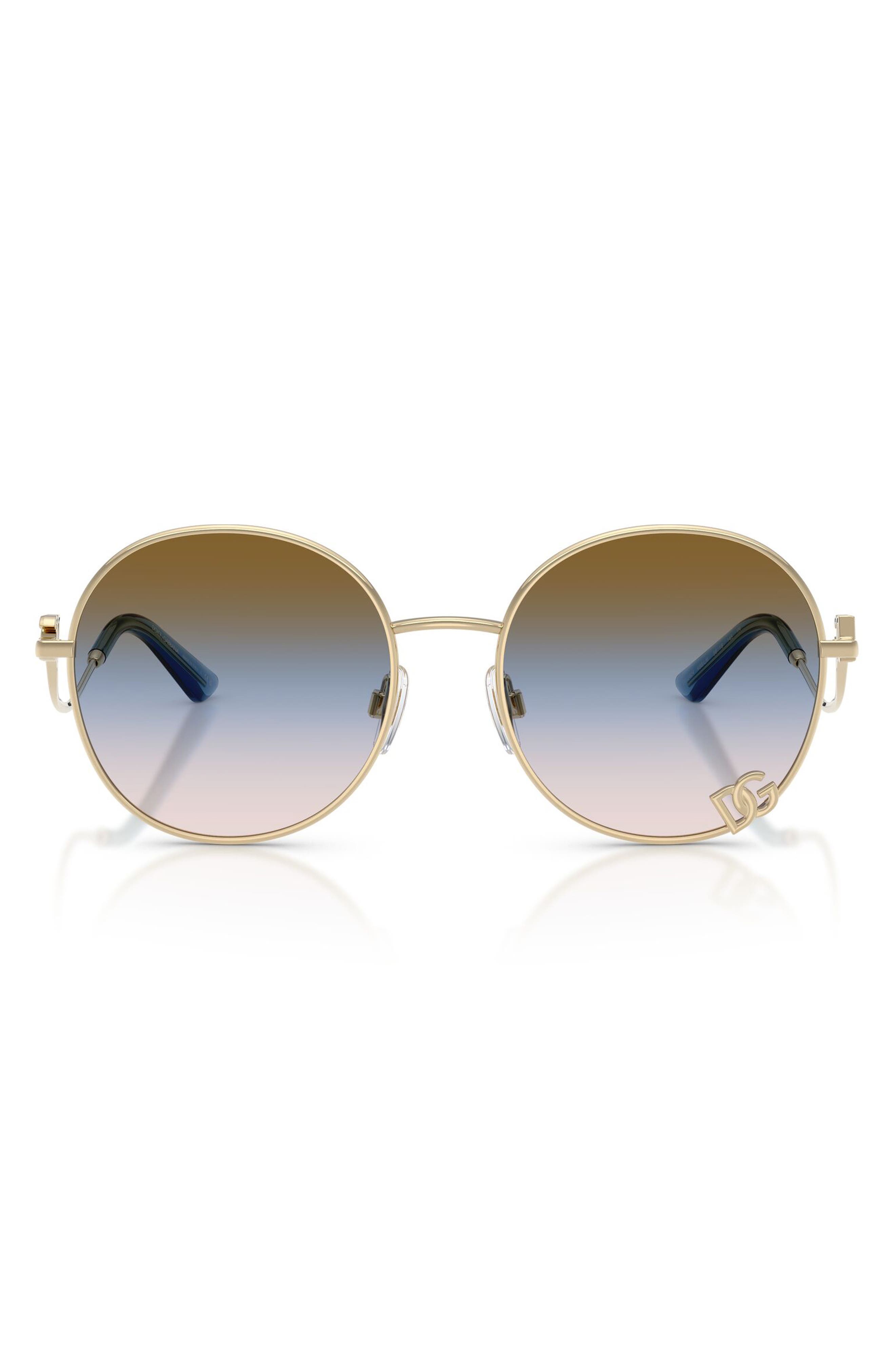 PALE GOLD / PINK BLUE BROWN