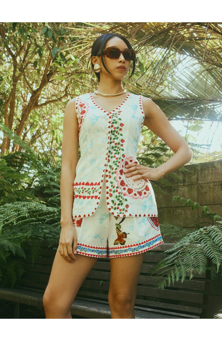 Eddy Scottie Short, Alternate, color, White