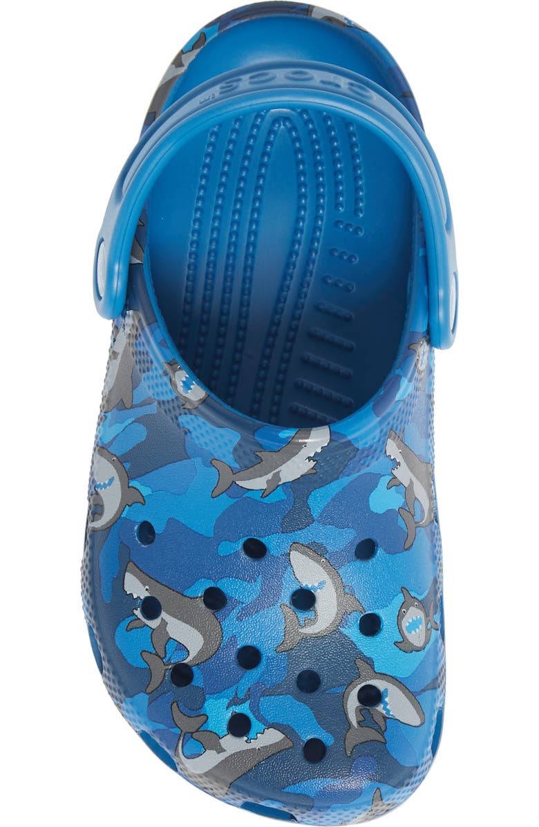 CROCS <sup>™</sup> Classic Shark Clog Sandal, Alternate, color,