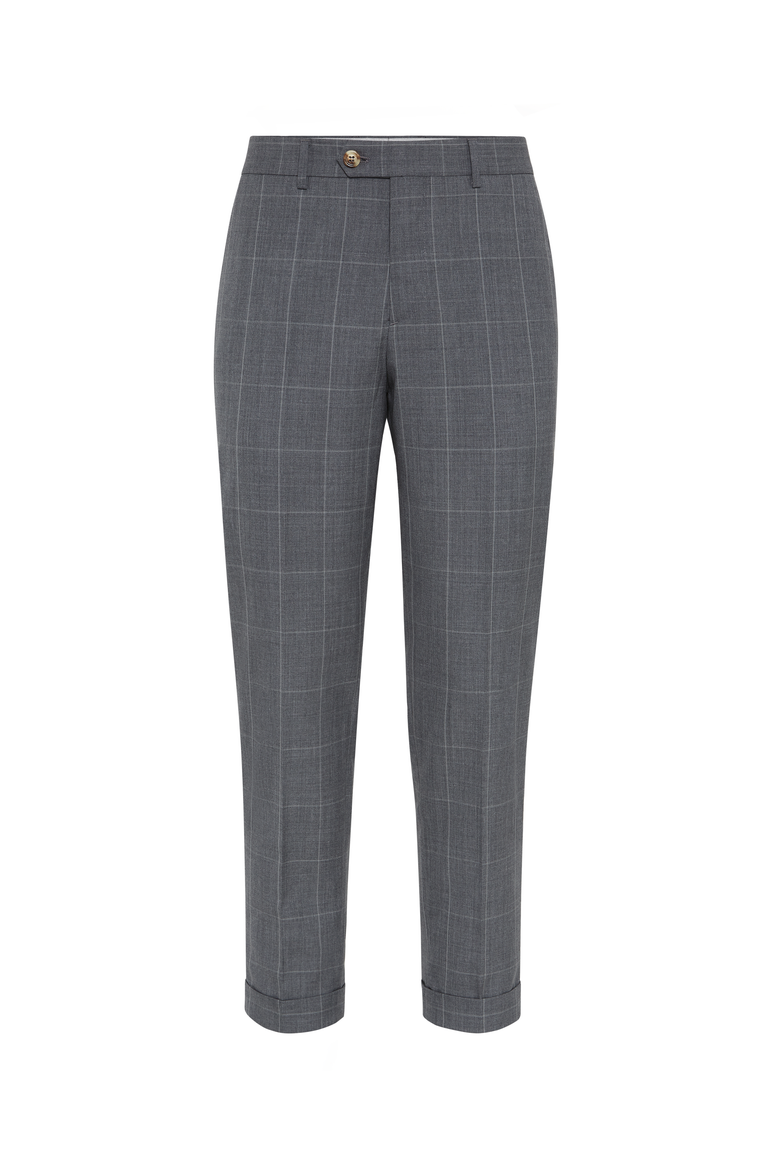 Formal fit trousers, Main, color, Grey