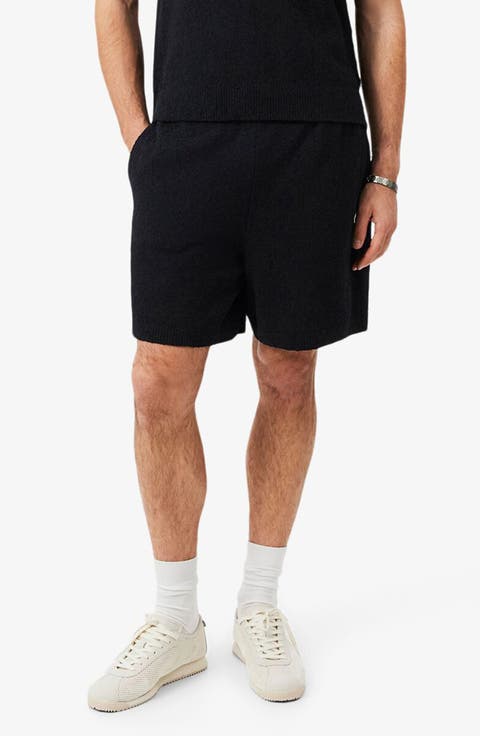 Bouclé Pull-On Shorts