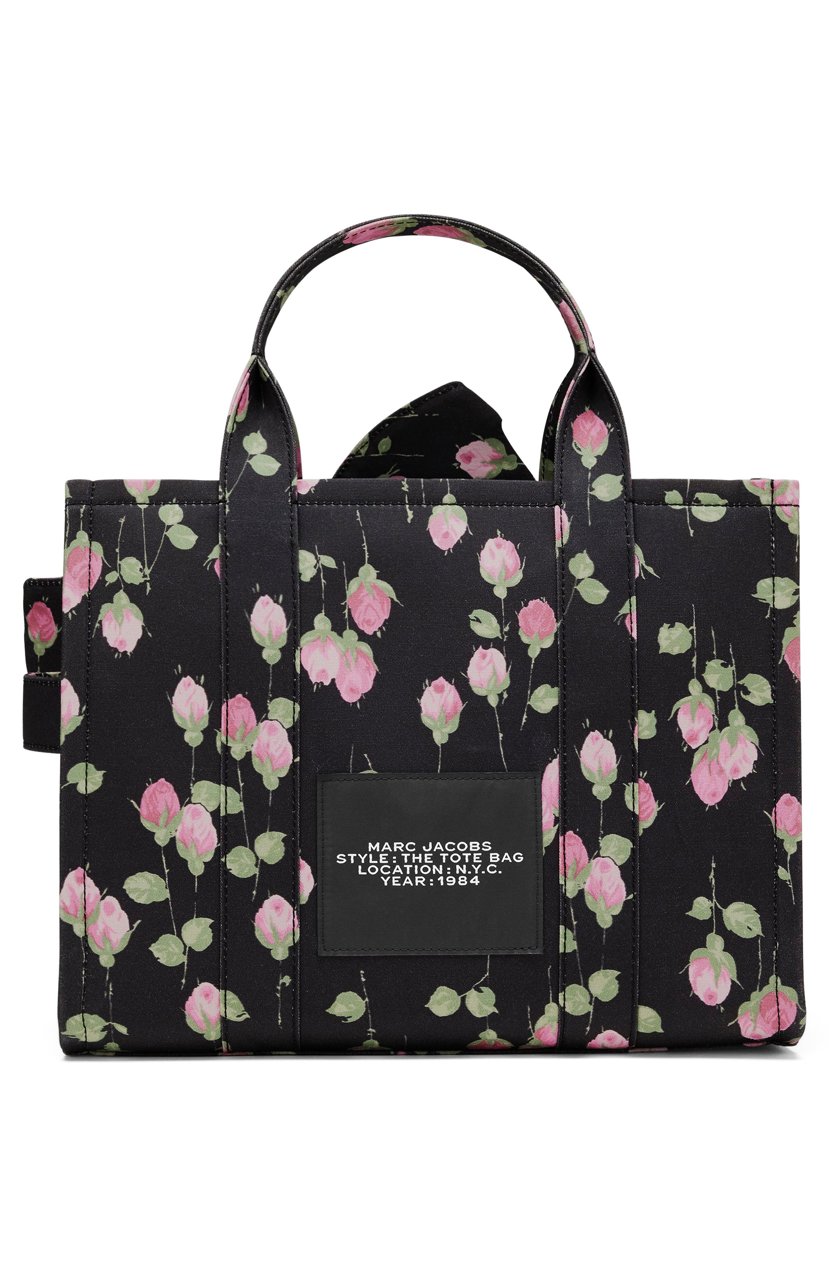 The Medium Tote Bag, Alternate, color, BLACK MULTI