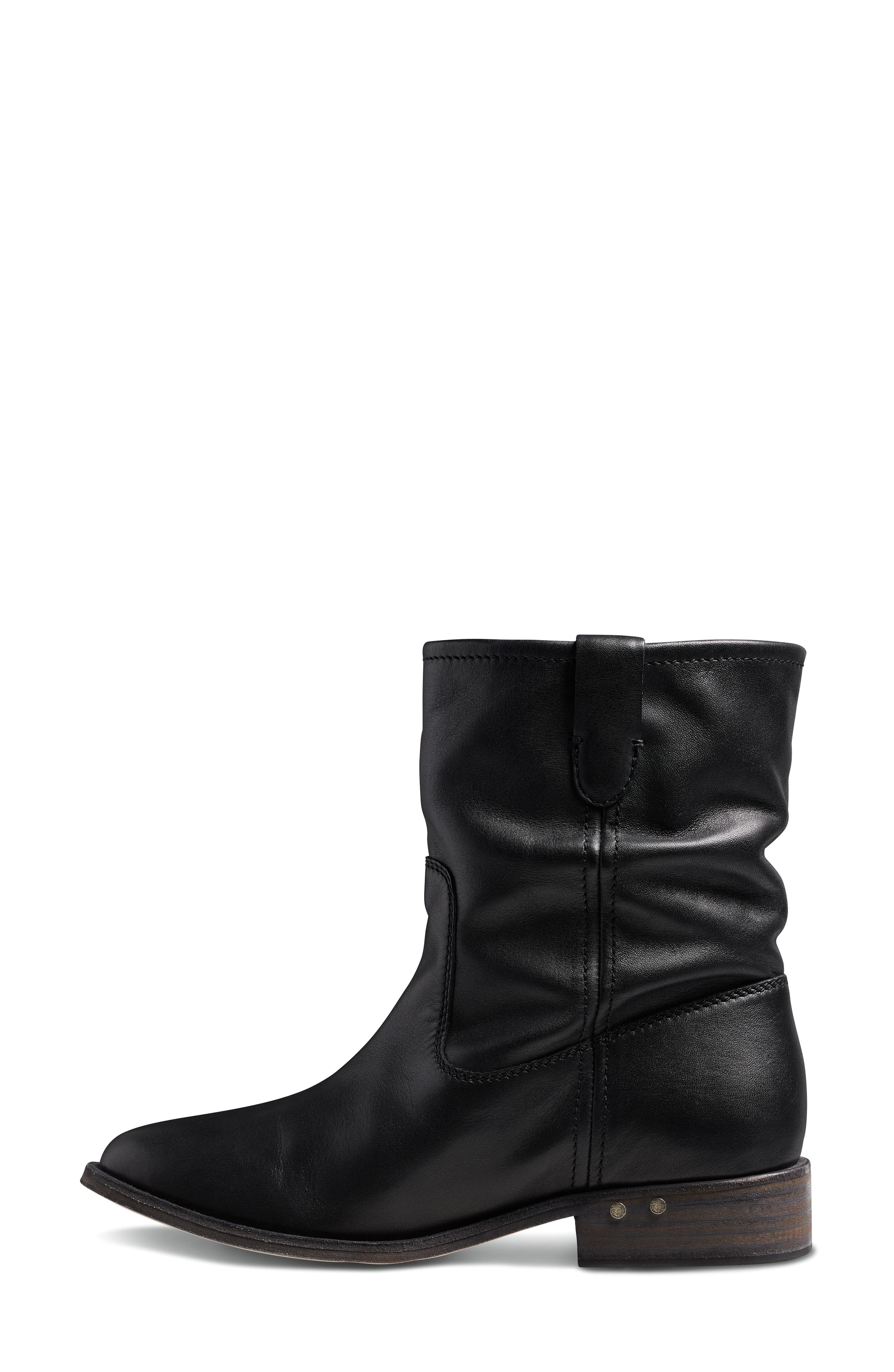 Grouse Slouch Bootie, Alternate, color, BLACK