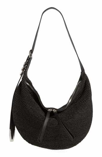 rag & bone Spire Straw Hobo Bag