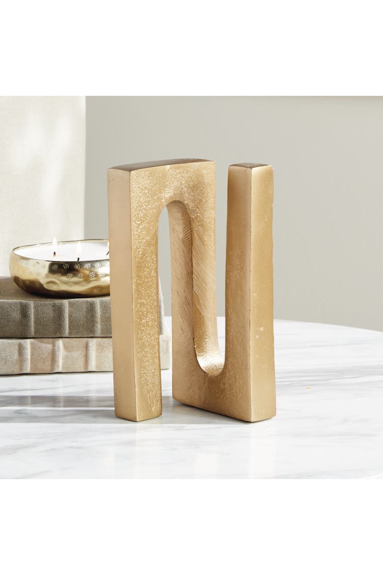 Cassian Sculpture Decorative Object, Alternate, color, Gold