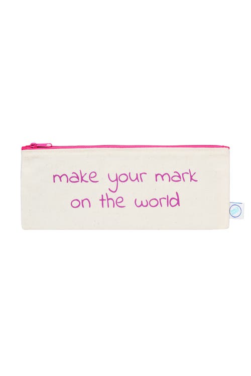 Dance Happy Make Your Mark Pencil Case In Orchid