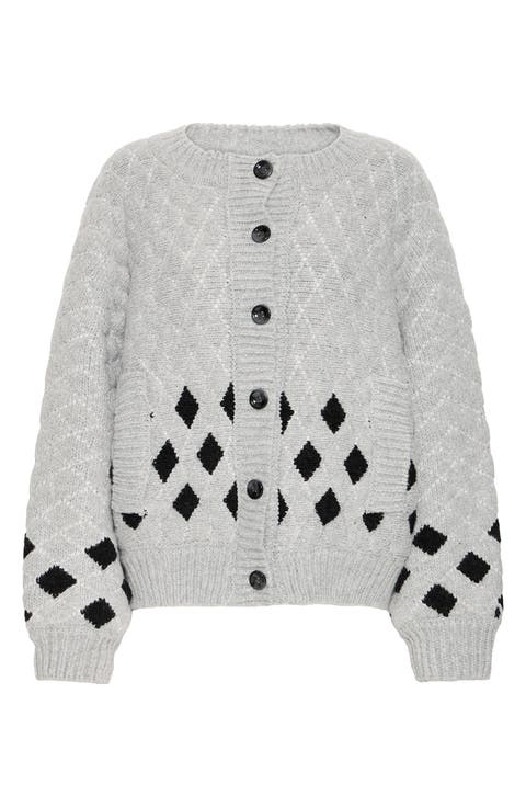 Diamond Knit Cardigan