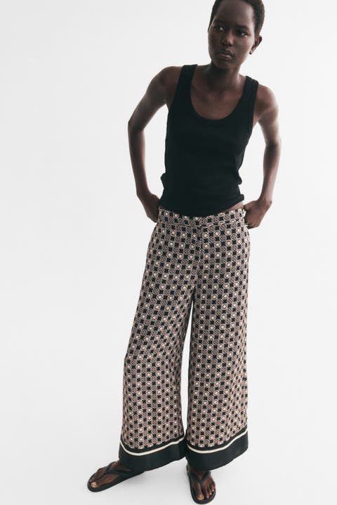 Wide-leg Pants