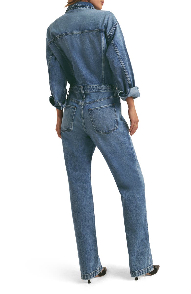 Favorite Daughter The Epic Denim Jumpsuit, Alternate, color, Fargo