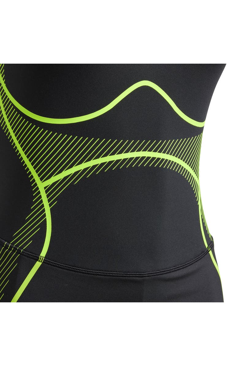 adidas by Stella McCartney TruePace Racerback Running Dress, Alternate, color, Black