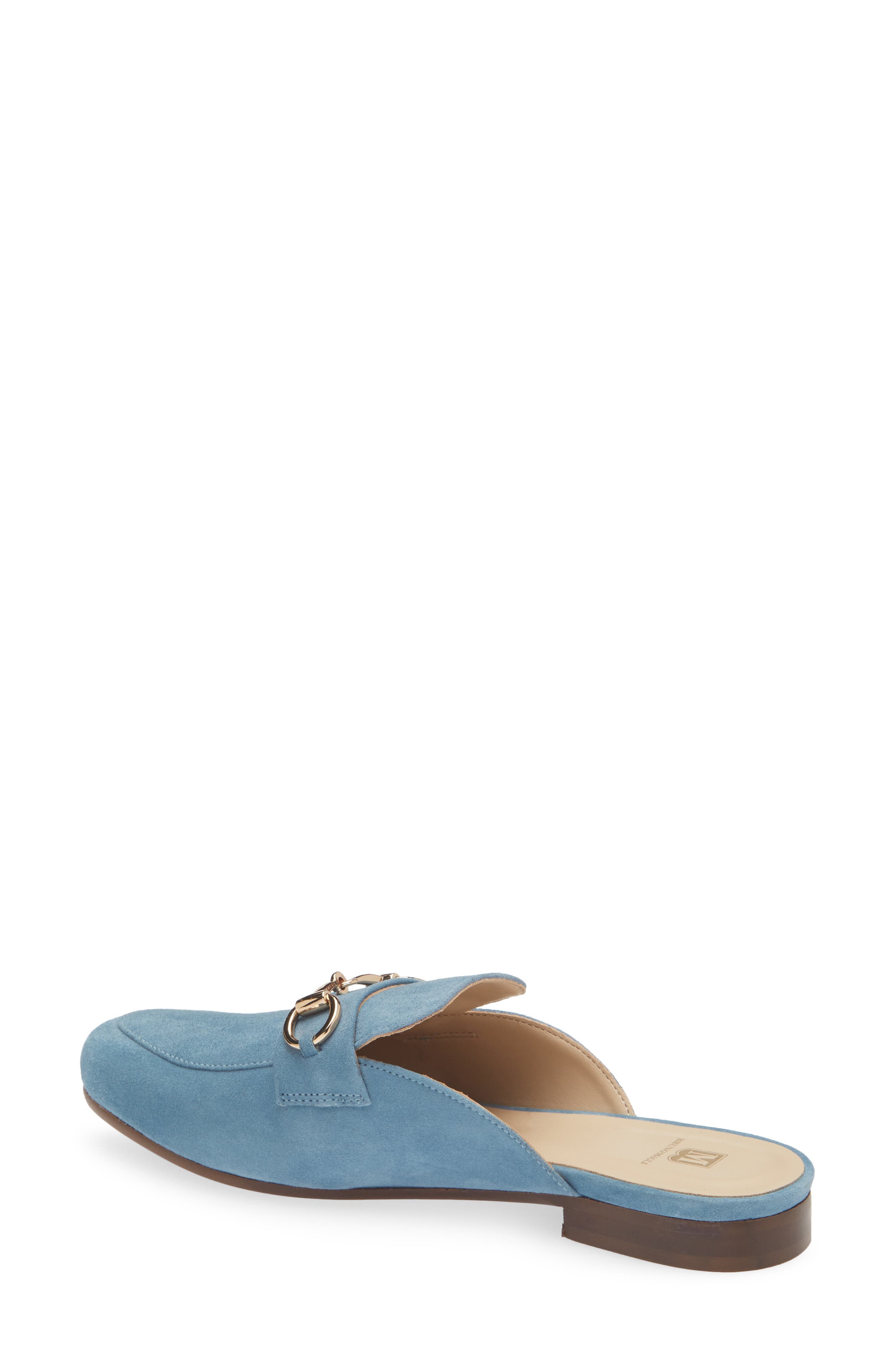 Bruno Magli Dalia Bit Mule, Alternate, color, Light Blue Suede