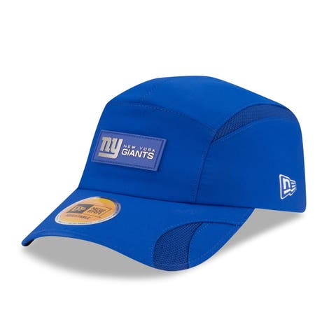 Men's New Era Royal New York Giants 2025 Sideline  Runner Adjustable Hat