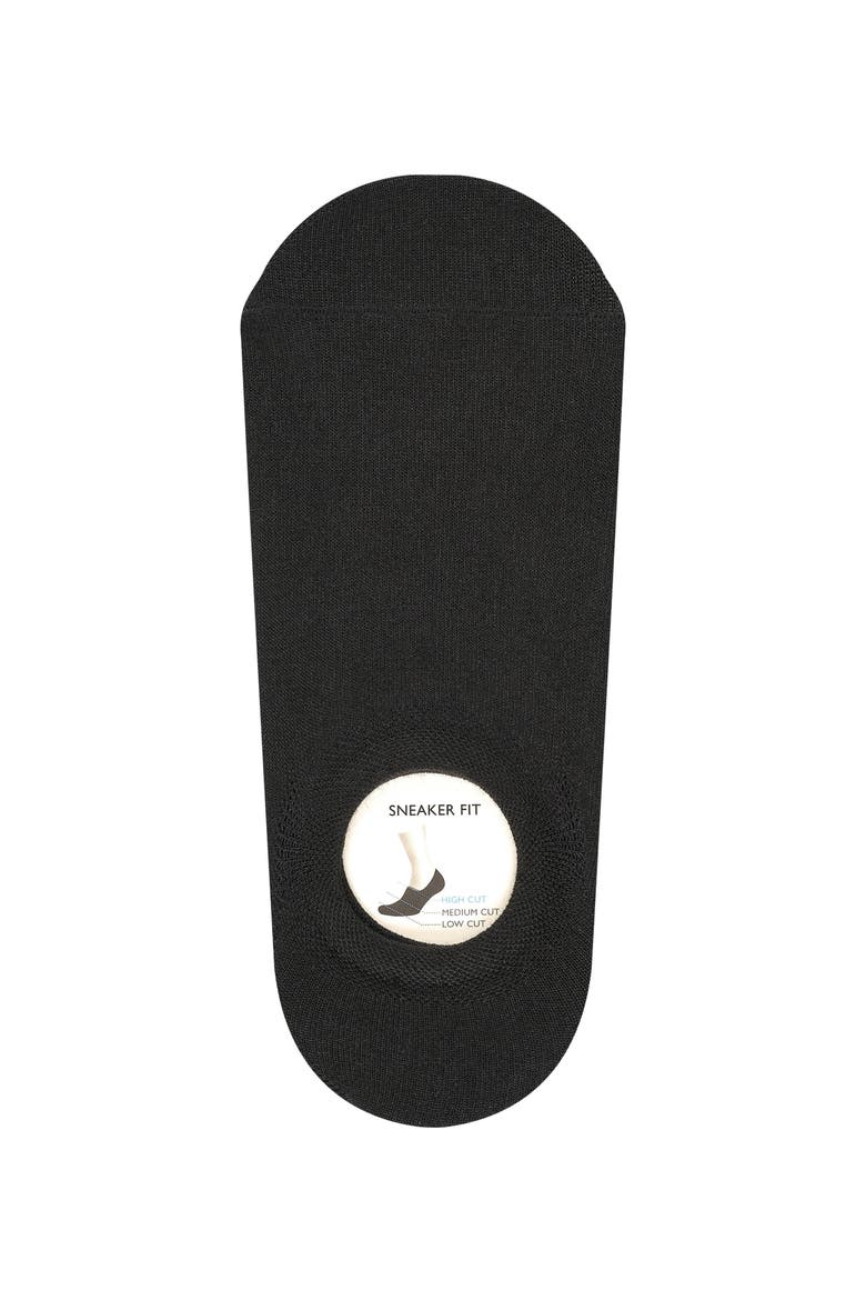 Active Breeze No Show Socks, Alternate, color, Black