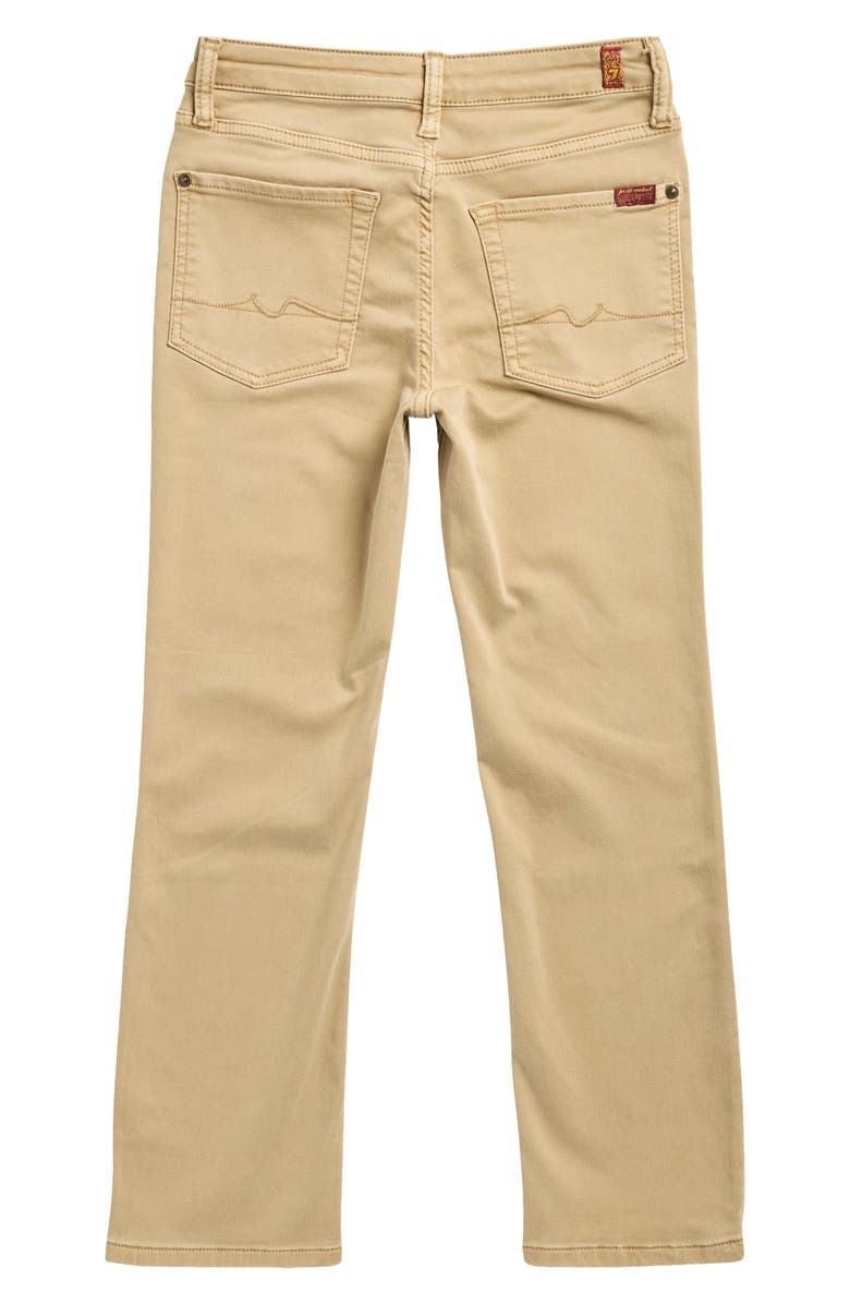 7 For All Mankind Kids' Lux Straight Leg Jeans, Alternate, color, Almond