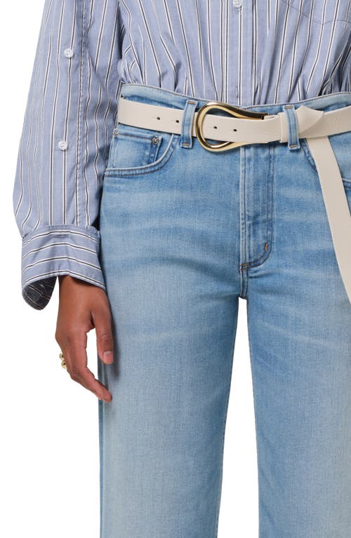 CITIZENS OF HUMANITY CITIZENS OF HUMANITY PALMA HIGH WAIST RAW HEM STRAIGHT LEG JEANS 
