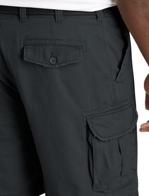 True Nation By Dxl Big & Tall Belted Cargo Shorts
