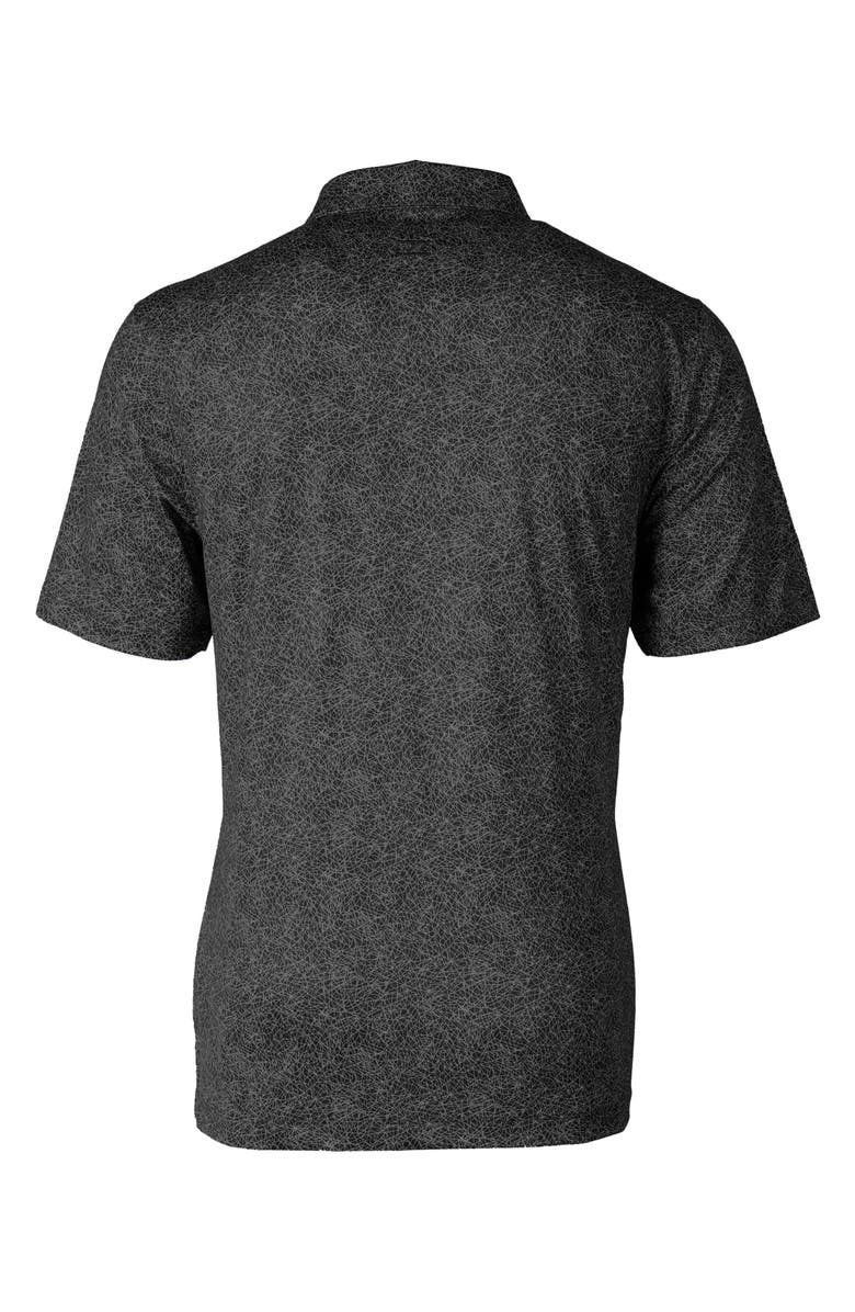 Cutter & Buck Pike Constellation Print Performance Polo, Alternate, color, Black