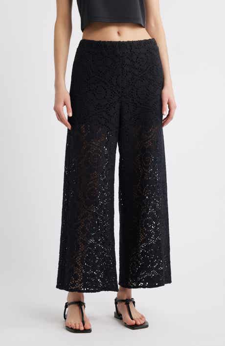 Nation LTD Linney Semisheer Lace Ankle Pants