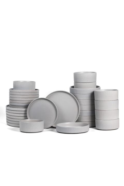 Haven Stoneware 32-piece Dinnerware Set