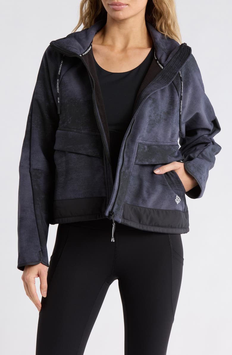 Free People Canyon Crushin' 2.0 Jacket, Main, color, Black