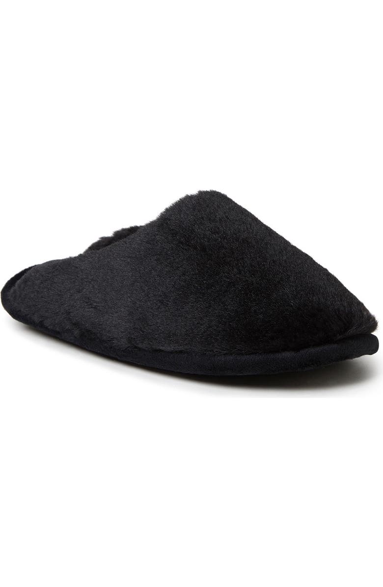 DEARFOAMS Bailey Faux Fur Slipper, Main, color,