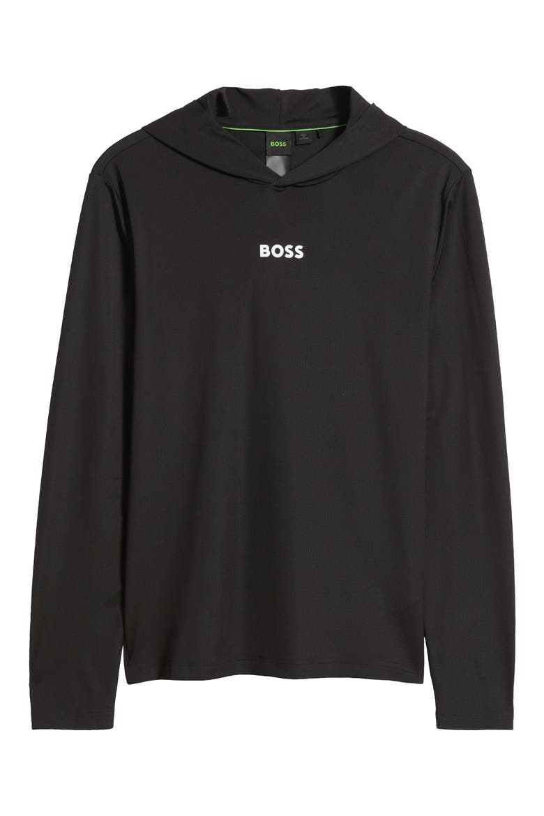 Scott Logo Hoodie, Alternate, color, BLACK