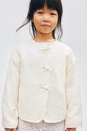 H&M Bow-detail Muslin Jacket