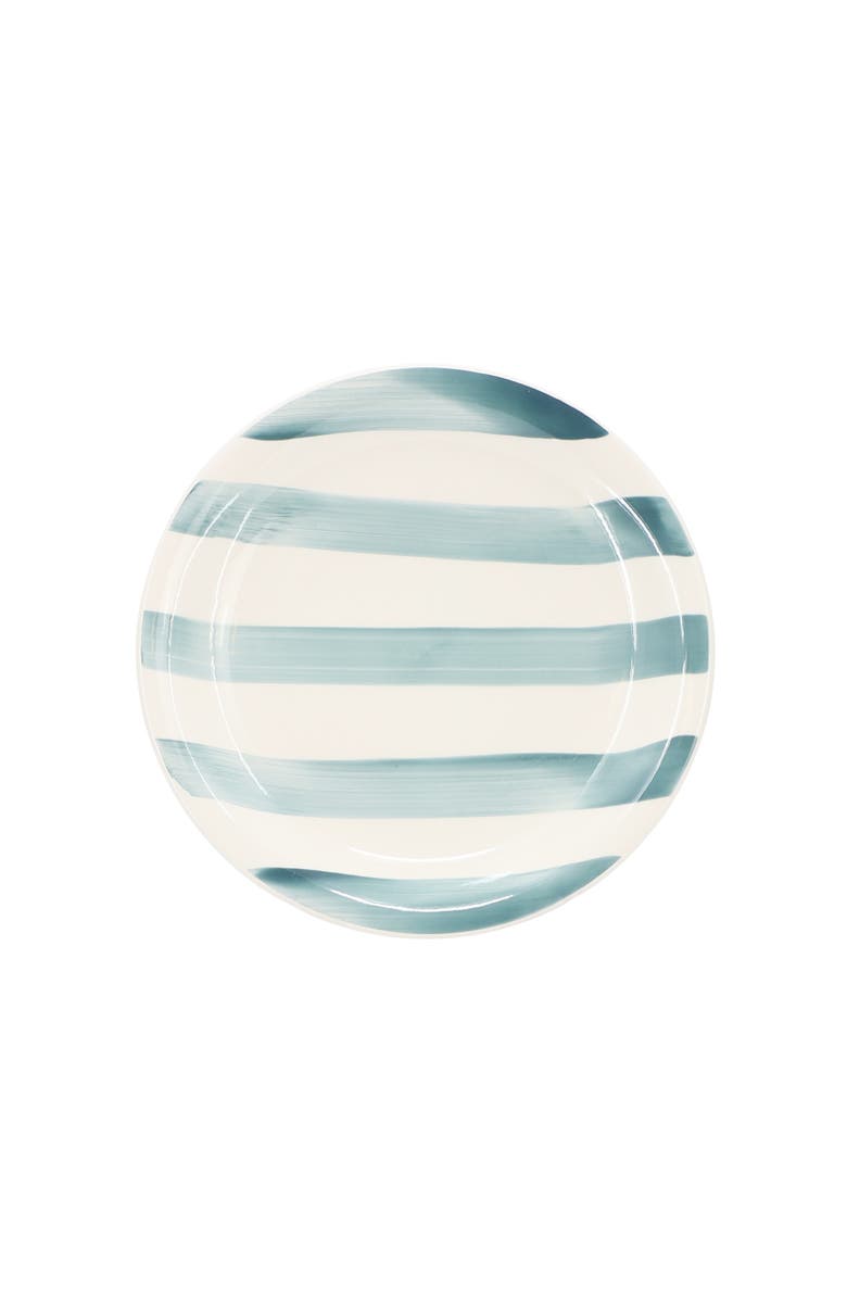 Gibson Home Kenwood Shores 12 Piece Stoneware Dinnerware Set, Alternate, color, Blue