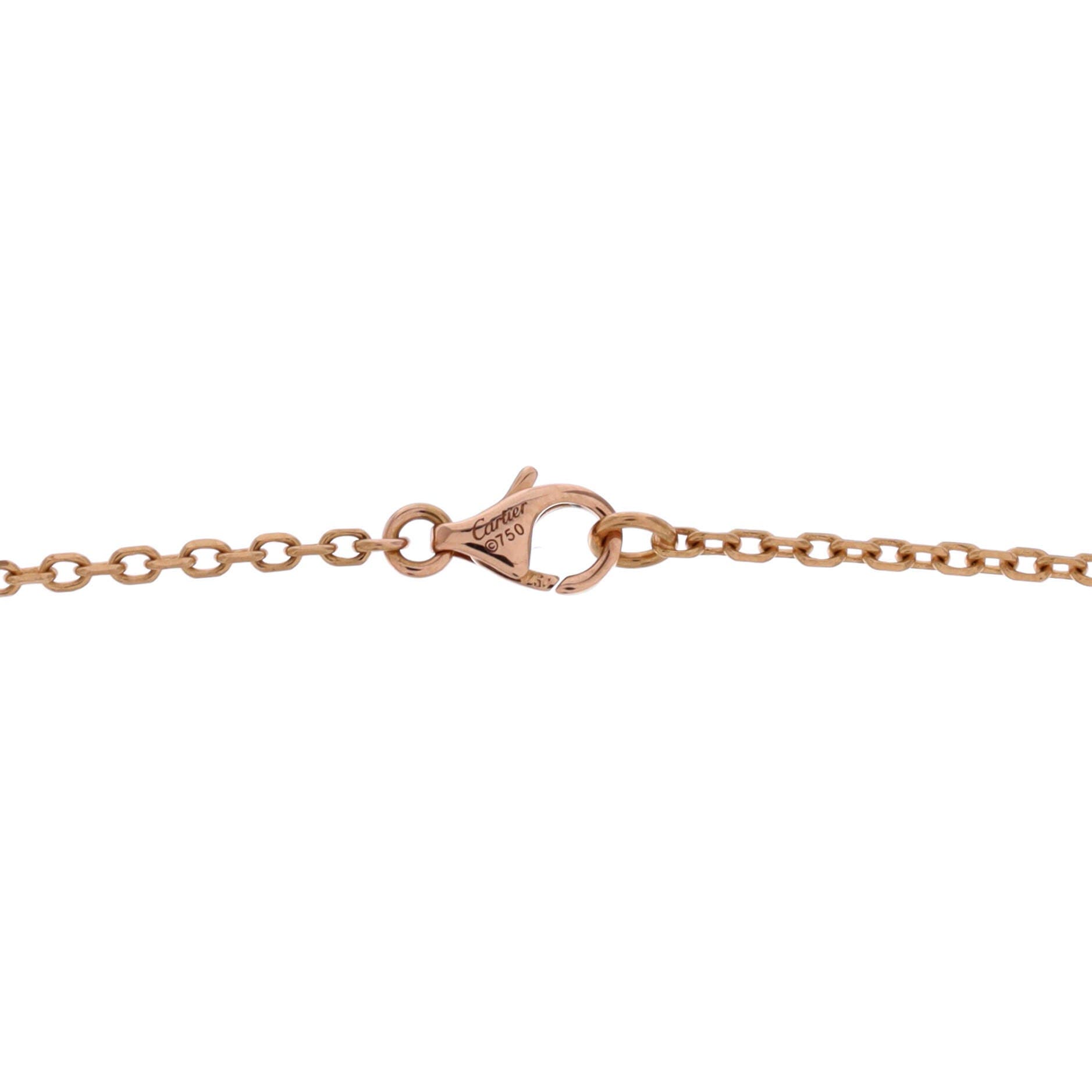 Trinity Pendant Necklace 18K Tricolor Gold and Diamonds, Alternate, color, Metallic Gold