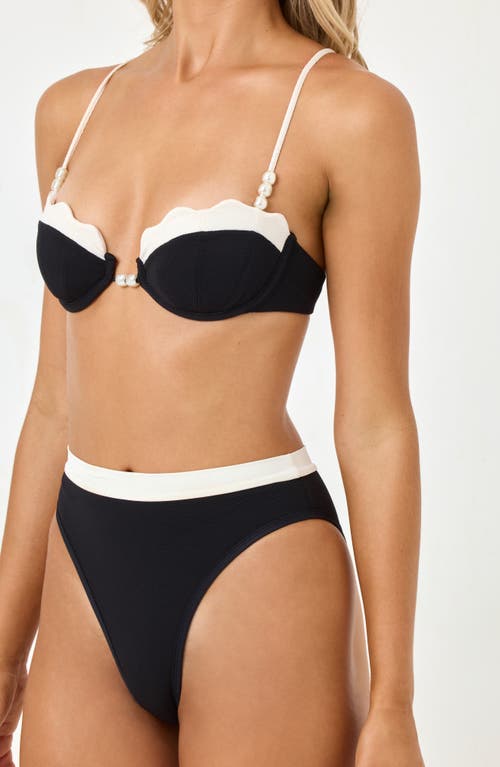 L*space Lspace Sunrise Shell Bikini Top In Multi