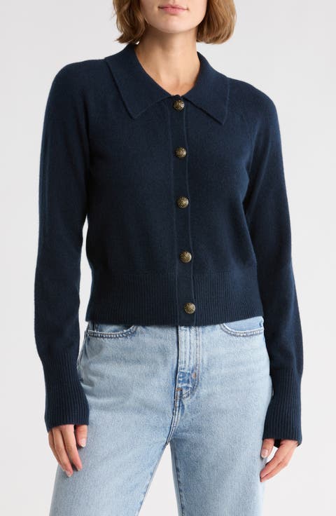 Cheshire Crop Cashmere Cardigan