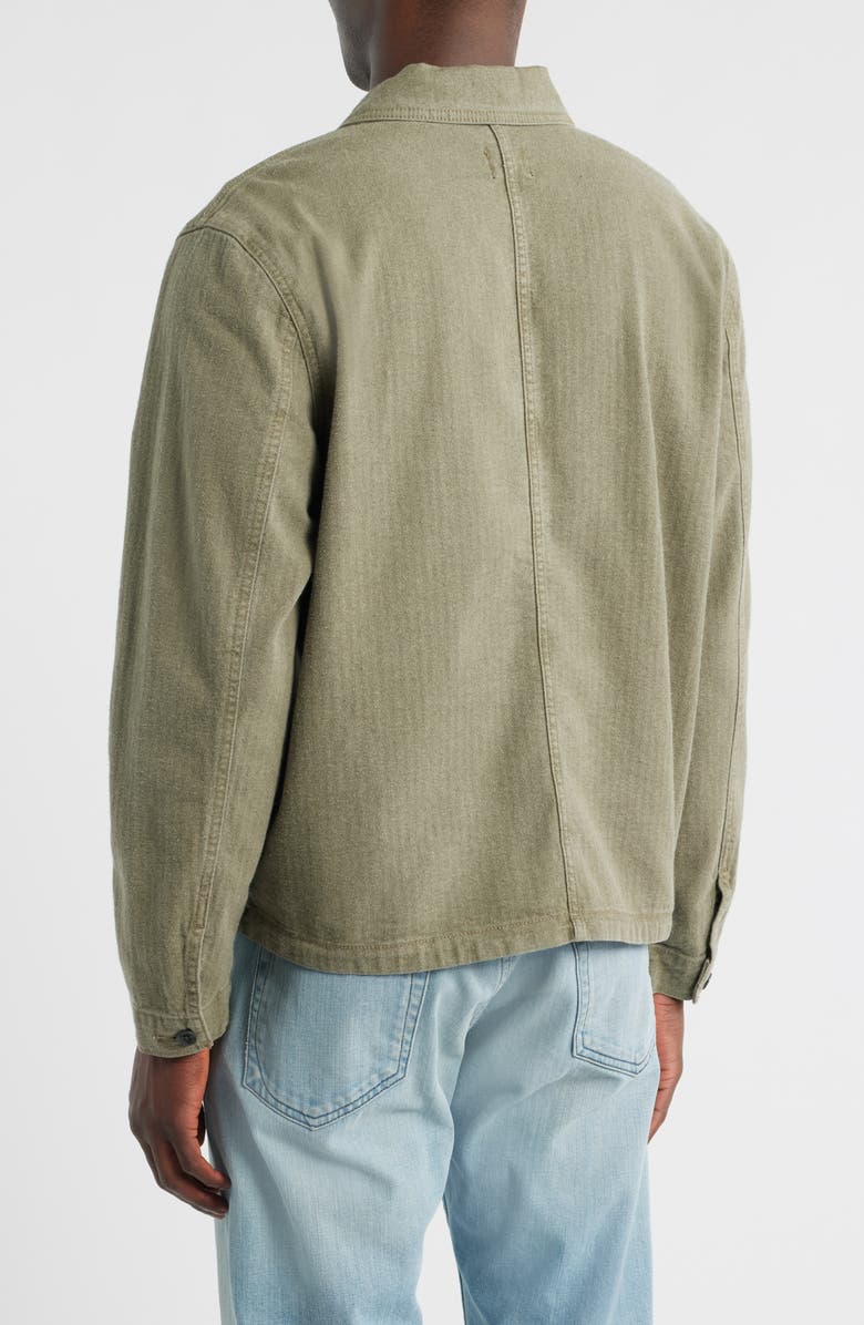 AG George Utility Shirt Jacket, Alternate, color, Dusty Sage