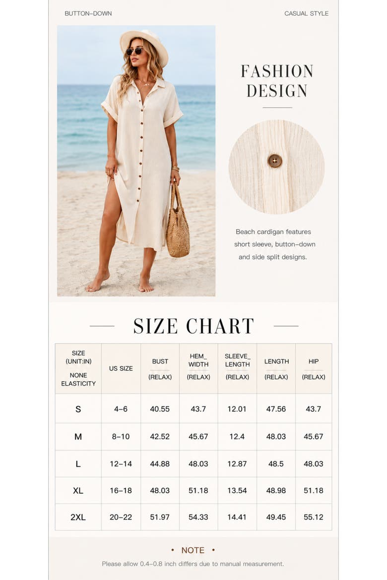 Lightweight Swim Cover-Up Maxi Dress, Alternate, color, White