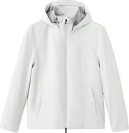 MANGO Hooded Water Repellent Bomber Jacket