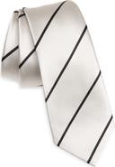 TOM FORD Regimental Stripe Silk Skinny Tie