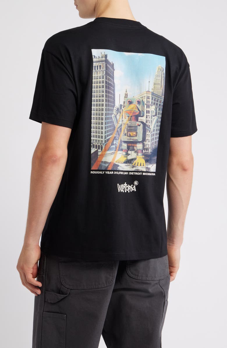 Carhartt Work In Progress Wiptopia Organic Cotton Graphic T-Shirt, Alternate, color, Black