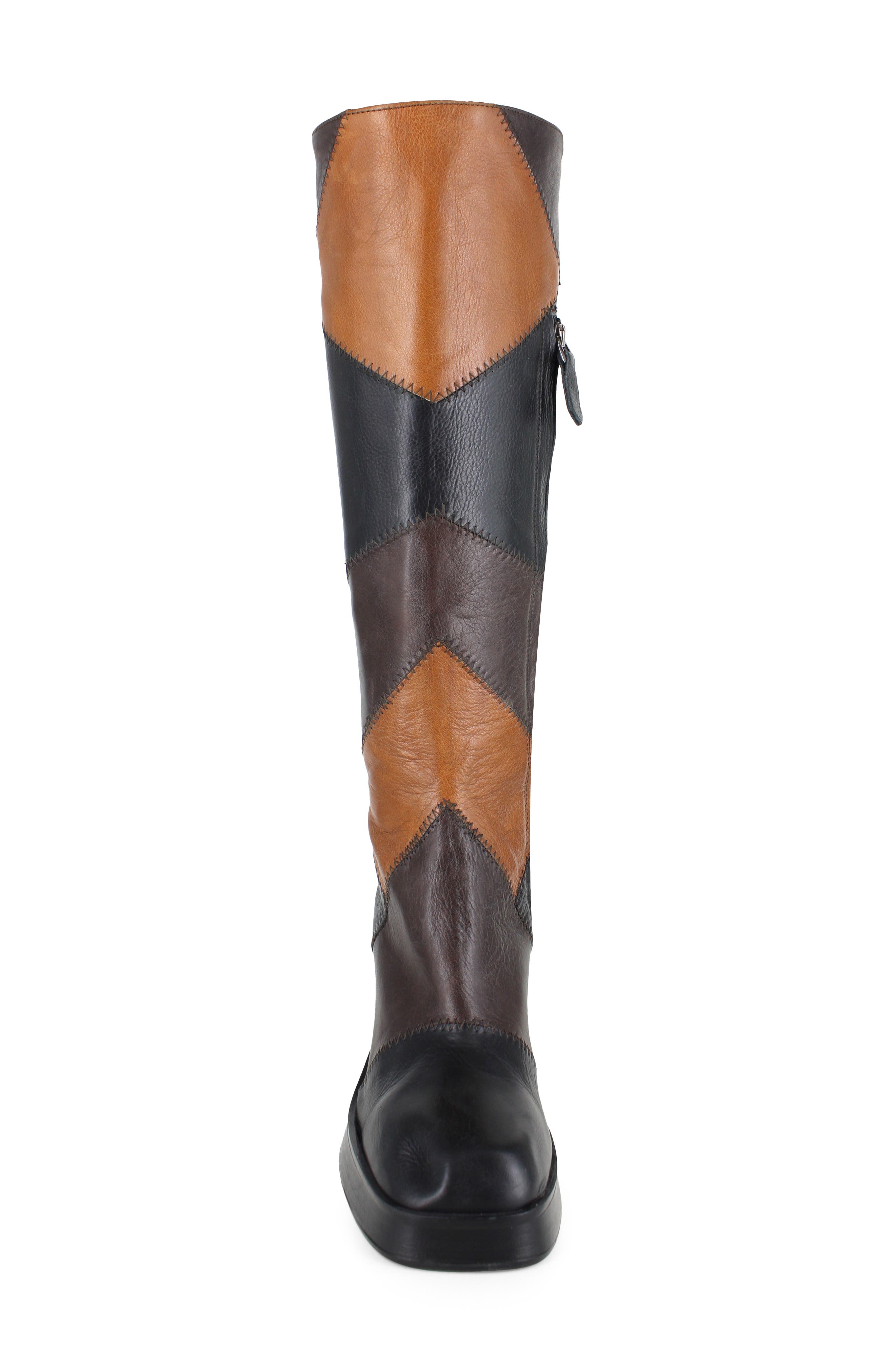 ZIGI Leilani Knee High Boot, Alternate, color, Black