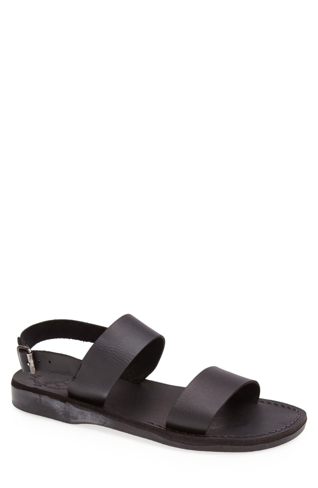 Jerusalem Sandals 'Golan' Leather Sandal, Main, color, 