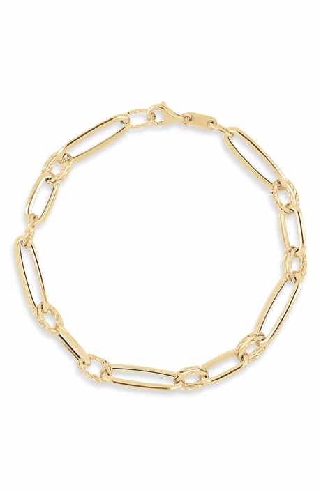 14k Gold Link Bracelet