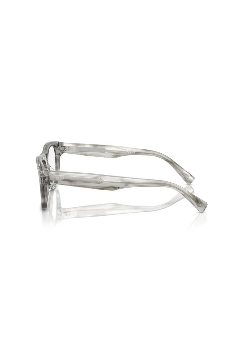 54mm Rectangle optical glasses, Alternate, color, Grey