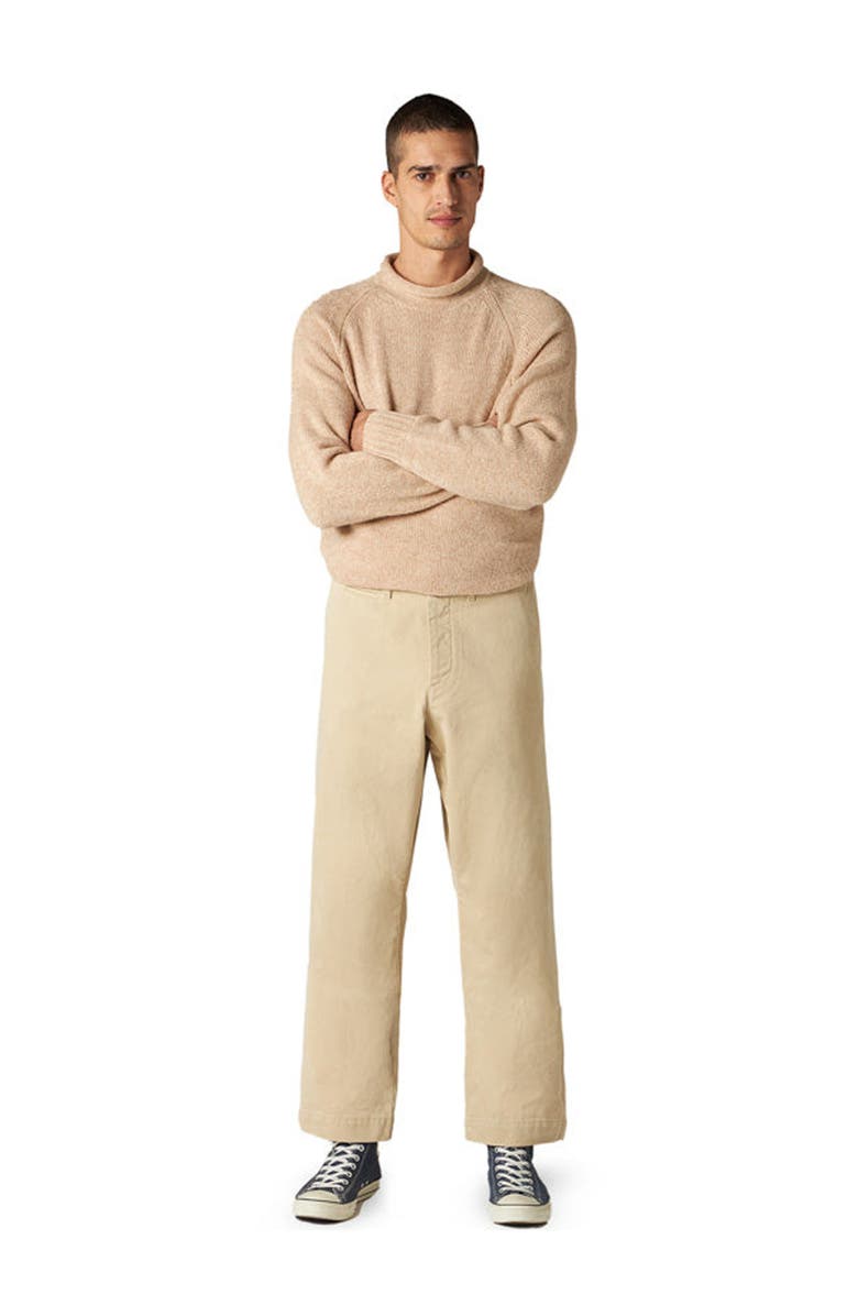 Fortela Wallace Heavy Cotton Canvas Trousers, Alternate, color, Natural