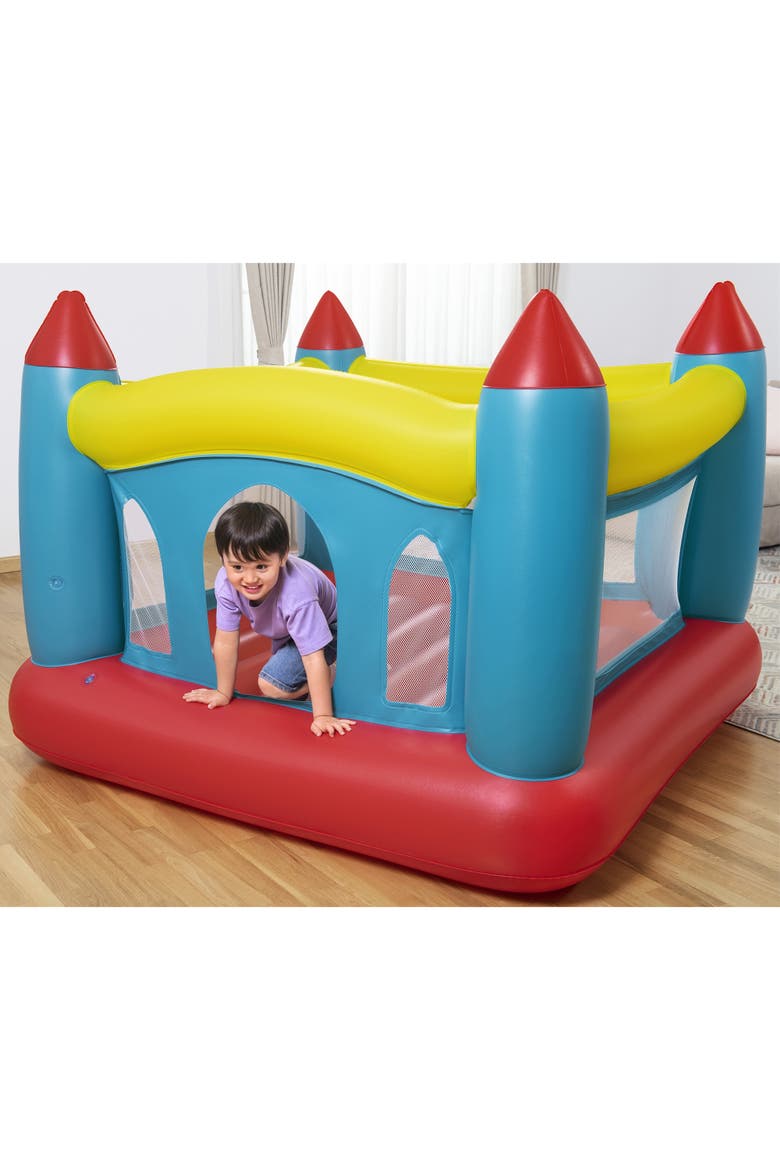Royal Leap Kids Inflatable Bouncy House, Alternate, color, Multicolored