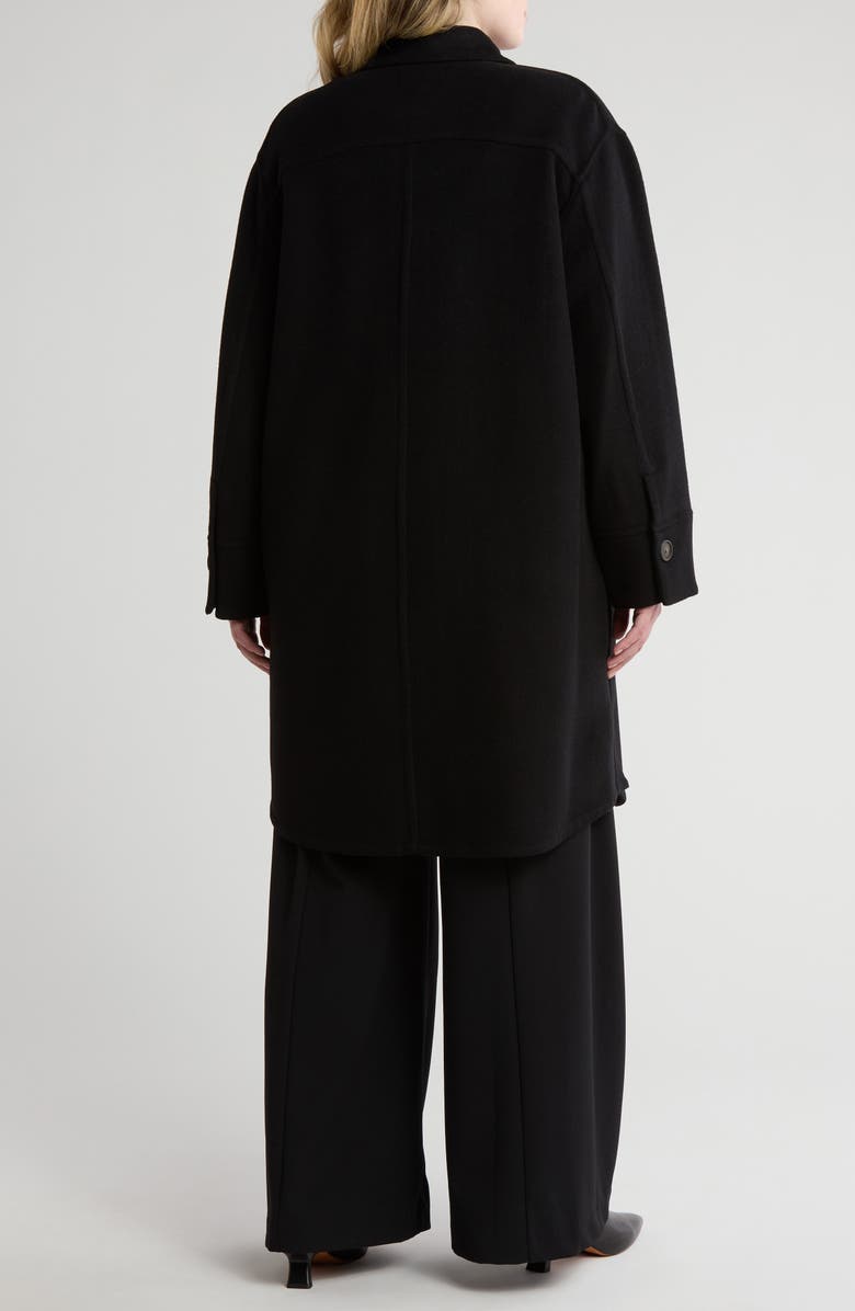 Vince Double Pocket Wool Blend Coat, Alternate, color,