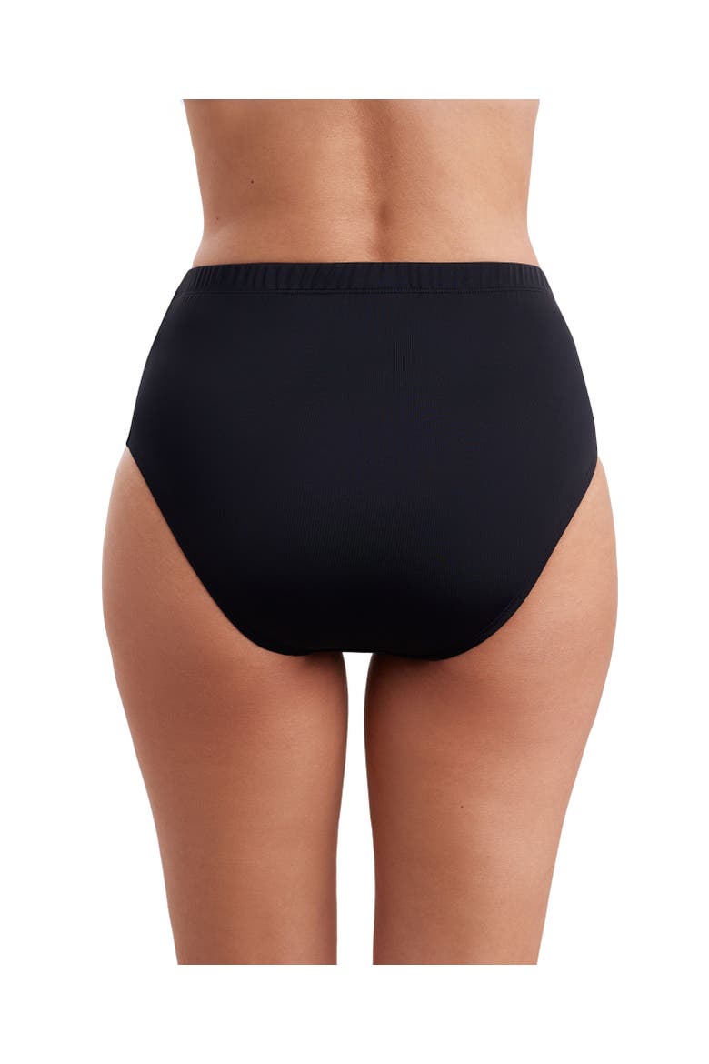 Basic Brief Plus Size Swimsuit Bottom, Alternate, color, Black