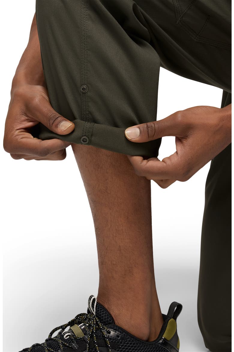Stretch Zion™ Roll-Up Pants, Alternate, color, SPRUCE