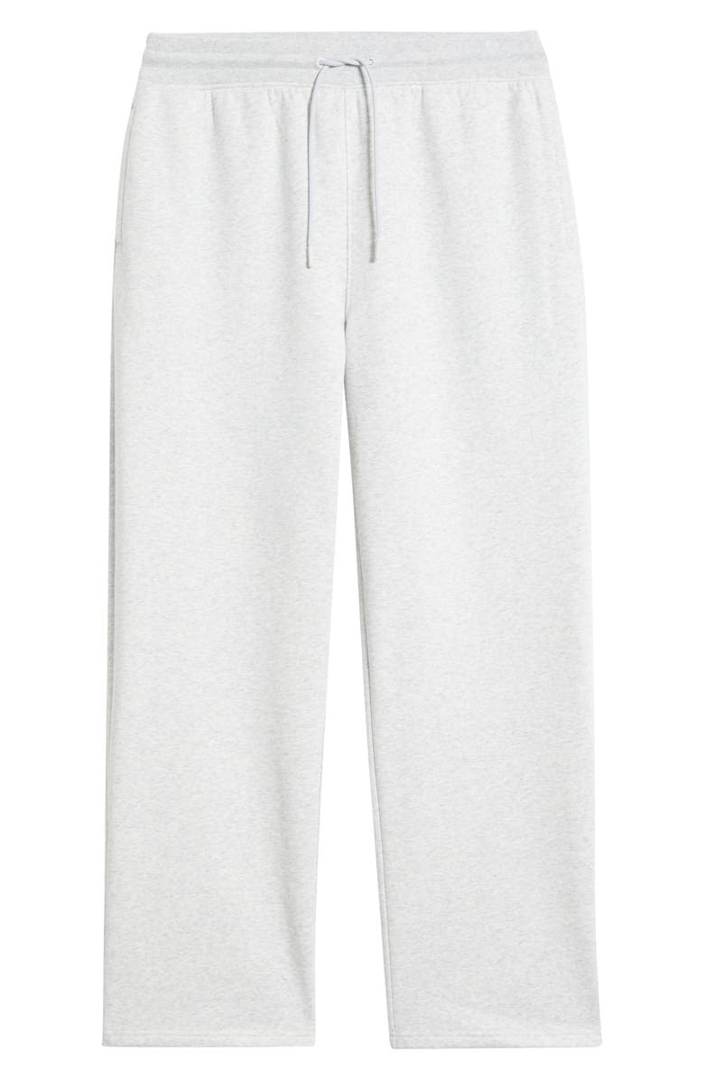 Zella Vital Fleece Pants, Alternate, color, Grey Fog Heather
