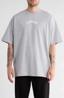 Off-White Slim Fit Logo Cotton Graphic T-Shirt