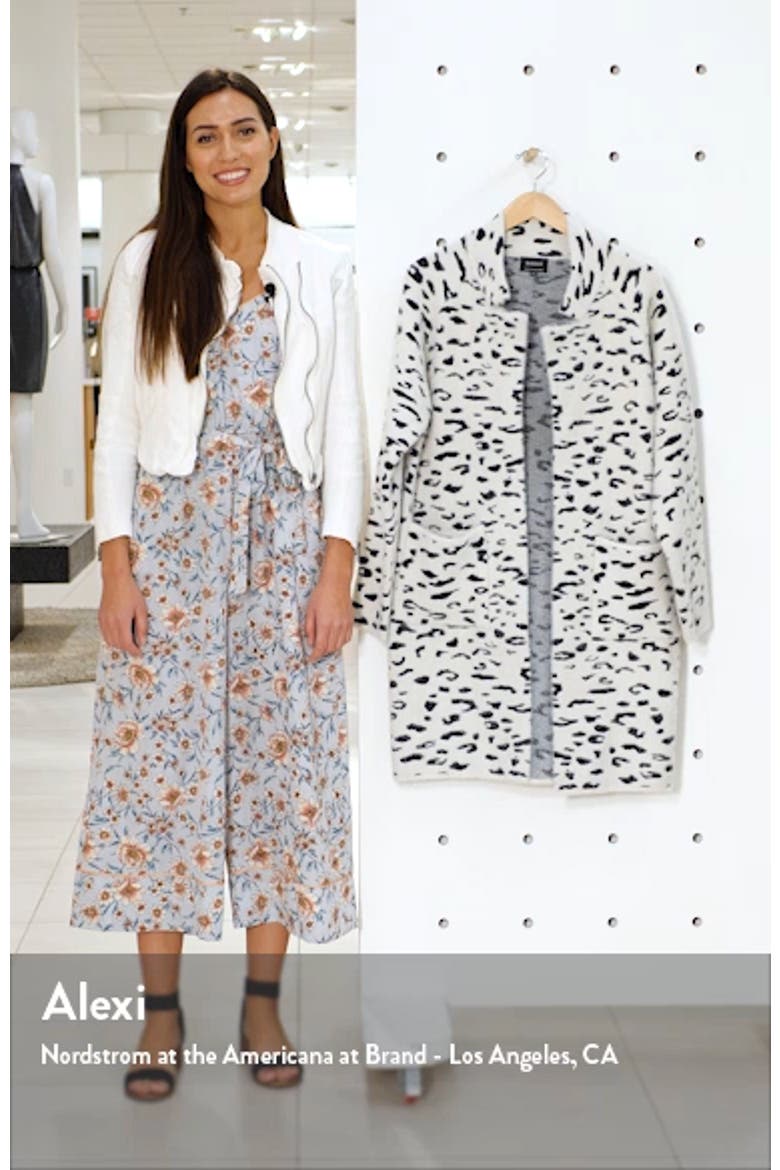 Leopard Print Faux Fur Coat video