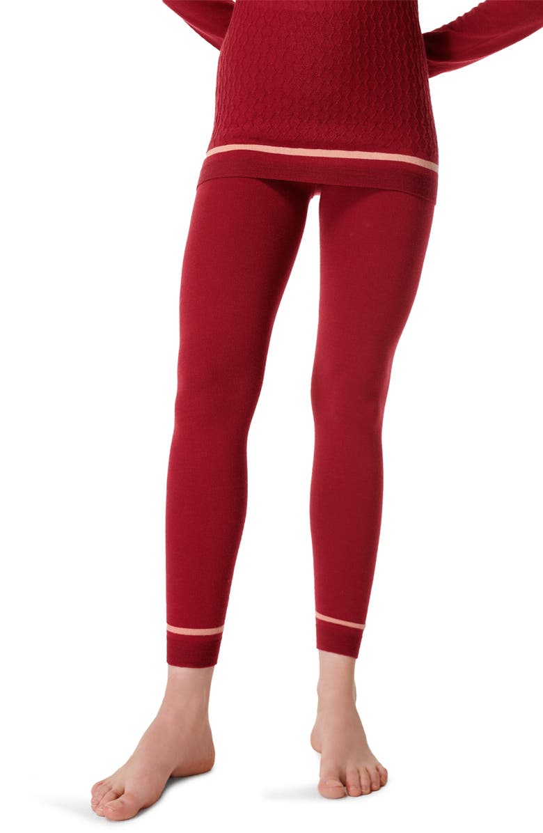 Sweaty Betty Snowflake Base Layer Leggings, Main, color, 